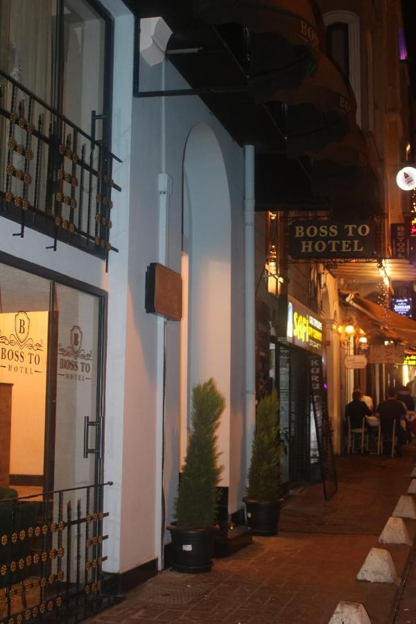 Boss To Taksim Hotel Istambul Exterior foto