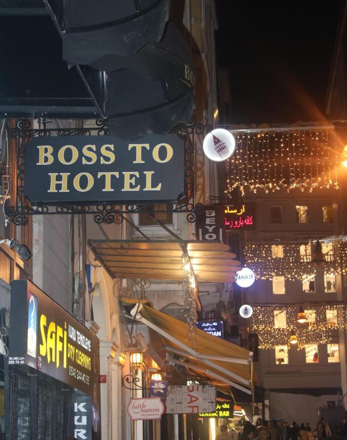 Boss To Taksim Hotel Istambul Exterior foto